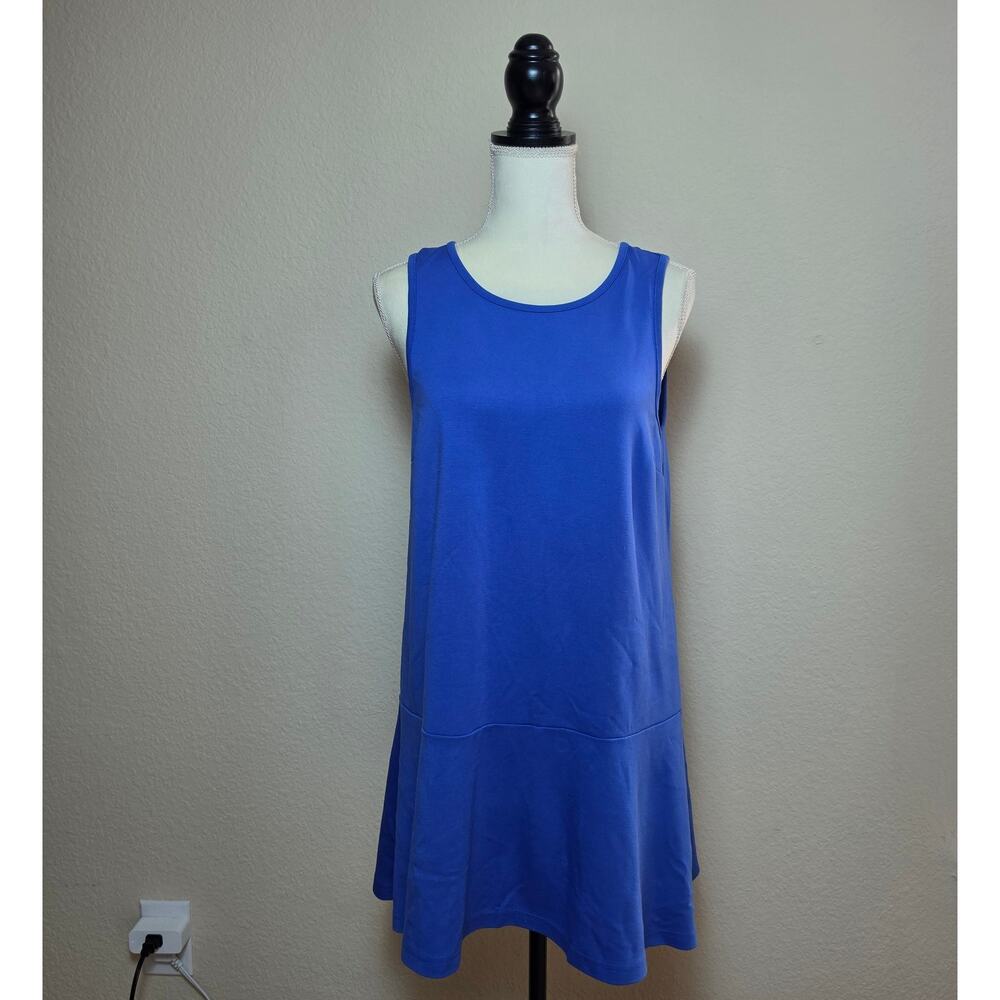 Jack BB Dakota Sears Blue Ponte Dress Medium
